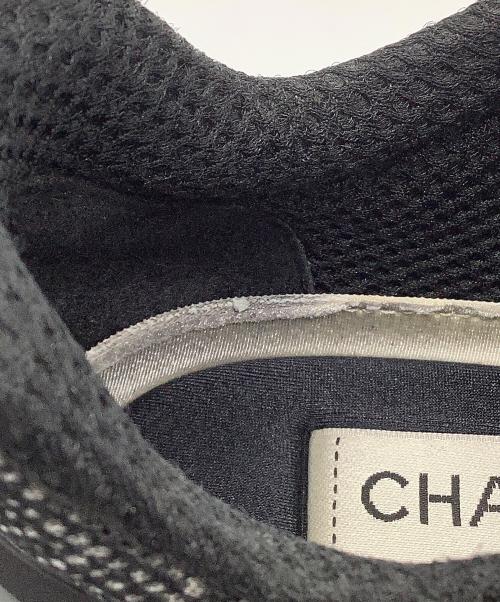 CHANEL（シャネル）CHANEL (シャネル) スニーカー ブラック サイズ:38の古着・服飾アイテム
