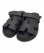 HERMESエルメス）の古着「シプレ　サンダル」｜ブラック