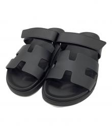 HERMES（エルメス）の古着「シプレ　サンダル」｜ブラック