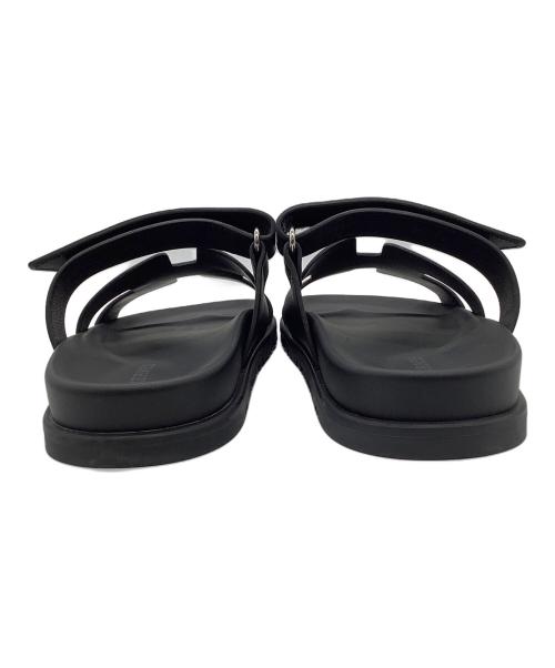 HERMES（エルメス）HERMES (エルメス) シプレ　サンダル ブラック サイズ:38の古着・服飾アイテム