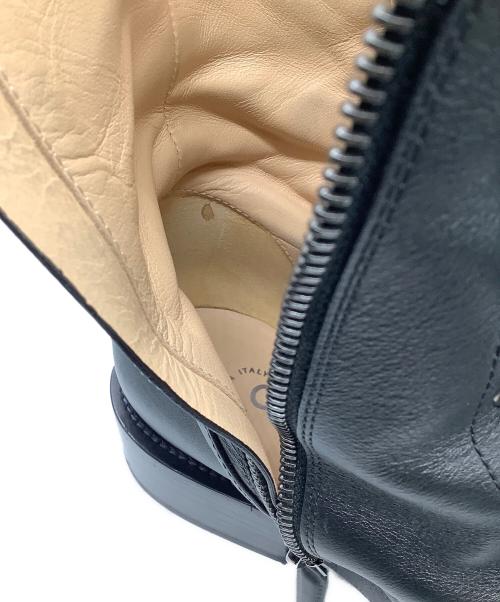 CHANEL（シャネル）CHANEL (シャネル) レースアップブーツ ブラック サイズ:38Cの古着・服飾アイテム