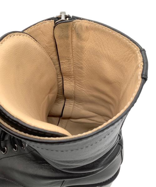 CHANEL（シャネル）CHANEL (シャネル) レースアップブーツ ブラック サイズ:38Cの古着・服飾アイテム