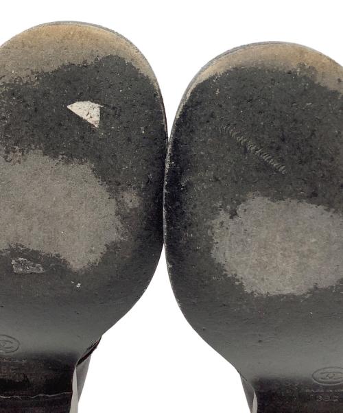 CHANEL（シャネル）CHANEL (シャネル) レースアップブーツ ブラック サイズ:38Cの古着・服飾アイテム