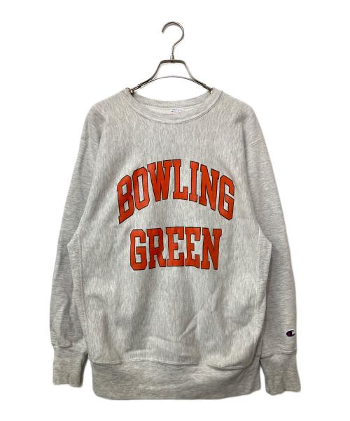 Champion REVERSE WEAVE（チャンピオン リバース ウィーブ）Champion REVERSE WEAVE (チャンピオン リバース ウィーブ) クルーネックスウェット グレー サイズ:X-LARGEの古着・服飾アイテム