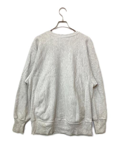 Champion REVERSE WEAVE（チャンピオン リバース ウィーブ）Champion REVERSE WEAVE (チャンピオン リバース ウィーブ) クルーネックスウェット グレー サイズ:X-LARGEの古着・服飾アイテム