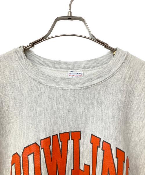 Champion REVERSE WEAVE（チャンピオン リバース ウィーブ）Champion REVERSE WEAVE (チャンピオン リバース ウィーブ) クルーネックスウェット グレー サイズ:X-LARGEの古着・服飾アイテム