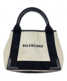 BALENCIAGA（バレンシアガ）の古着「カバXS ハンドバッグ」｜ホワイト×ブラック