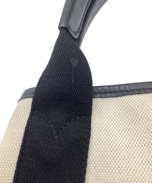 BALENCIAGA（バレンシアガ）BALENCIAGA (バレンシアガ) カバXS ハンドバッグ ホワイト×ブラックの古着・服飾アイテム
