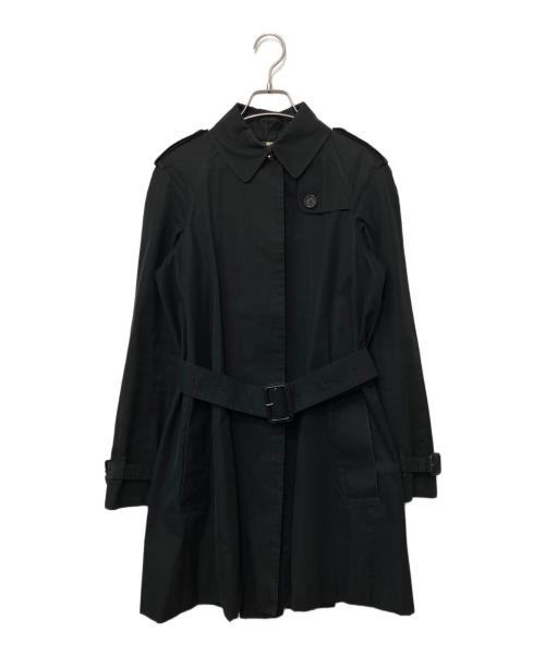 BURBERRY（バーバリー）BURBERRY (バーバリー) トレンチコート ブラック×ベージュ サイズ:36の古着・服飾アイテム