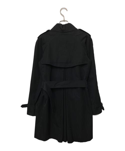 BURBERRY（バーバリー）BURBERRY (バーバリー) トレンチコート ブラック×ベージュ サイズ:36の古着・服飾アイテム