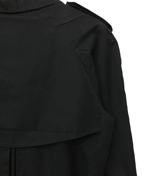 BURBERRY（バーバリー）BURBERRY (バーバリー) トレンチコート ブラック×ベージュ サイズ:36の古着・服飾アイテム