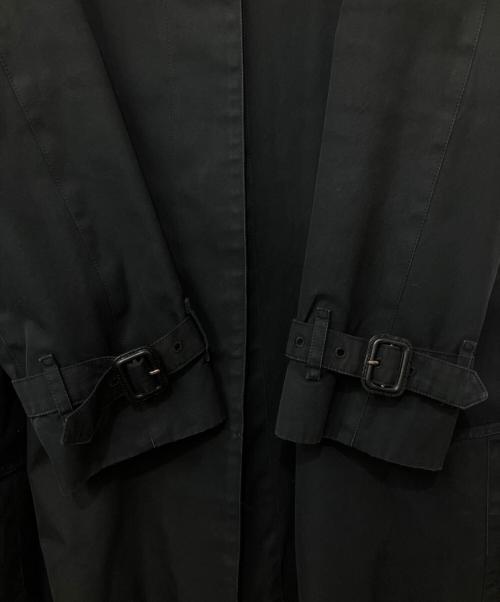 BURBERRY（バーバリー）BURBERRY (バーバリー) トレンチコート ブラック×ベージュ サイズ:36の古着・服飾アイテム