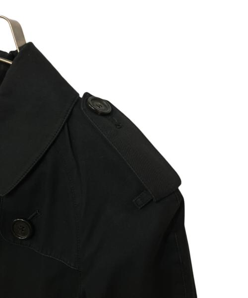 BURBERRY（バーバリー）BURBERRY (バーバリー) トレンチコート ブラック×ベージュ サイズ:36の古着・服飾アイテム