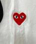 中古・古着 NIKE (ナイキ) PLAY COMME des GARCONS (プレイコムデギャルソン) 半袖Tシャツ ホワイト サイズ:L：7000円