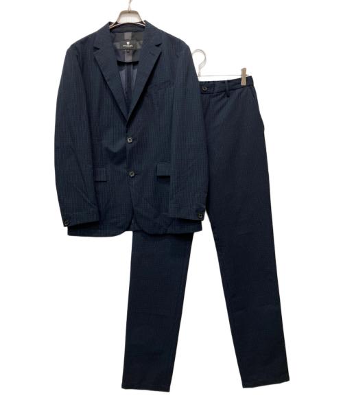 BLACK LABEL CRESTBRIDGE（ブラックレーベル クレストブリッジ）BLACK LABEL CRESTBRIDGE (ブラックレーベル クレストブリッジ) セットアップスーツ ネイビー サイズ:Mの古着・服飾アイテム