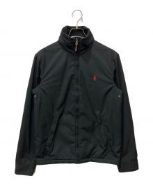 POLO RALPH LAUREN（ポロ・ラルフローレン）の古着「ジップアップジャケット」｜ブラック