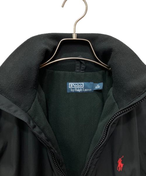 POLO RALPH LAUREN（ポロ・ラルフローレン）POLO RALPH LAUREN (ポロ・ラルフローレン) ジップアップジャケット ブラック サイズ:XSの古着・服飾アイテム