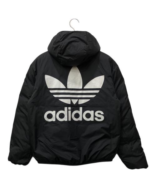 adidas Originals（アディダスオリジナル）adidas originals (アディダスオリジナル) リバーシブルダウンジャケット ブラック サイズ:Sの古着・服飾アイテム