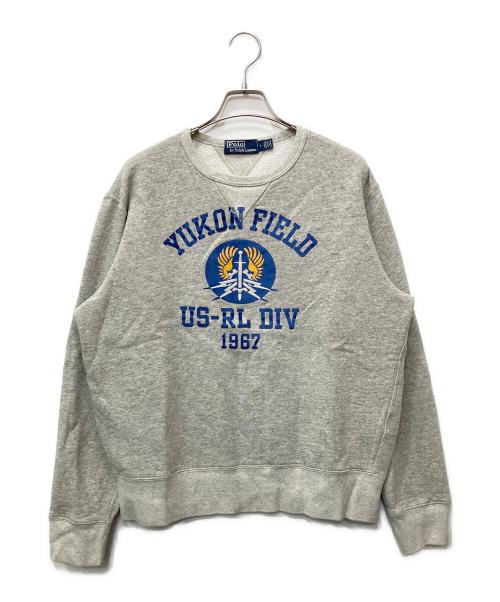 POLO RALPH LAUREN（ポロ・ラルフローレン）POLO RALPH LAUREN (ポロ・ラルフローレン) スウェット グレー サイズ:Mの古着・服飾アイテム