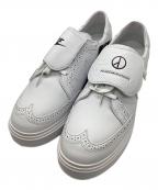 NIKE×PEACEMINUSONEナイキ×ピースマイナスワン）の古着「Kwondo1　ローカットスニーカー」｜ホワイト