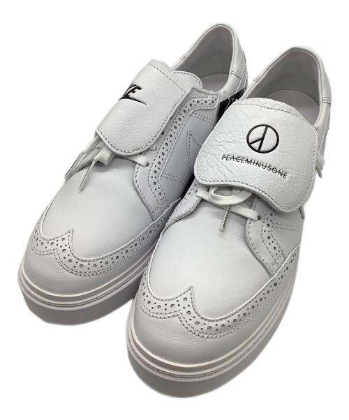 NIKE（ナイキ）NIKE (ナイキ) PEACEMINUSONE (ピースマイナスワン) Kwondo1　ローカットスニーカー ホワイト サイズ:28.5 未使用品の古着・服飾アイテム