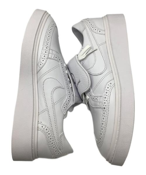 NIKE（ナイキ）NIKE (ナイキ) PEACEMINUSONE (ピースマイナスワン) Kwondo1　ローカットスニーカー ホワイト サイズ:28.5 未使用品の古着・服飾アイテム