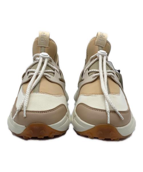 ekin（エクン）ekin (エクン) LIANA　ローカットスニーカー ベージュ×ホワイト サイズ:EU41の古着・服飾アイテム