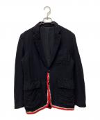 COMME des GARCONS HOMMEコムデギャルソン オム）の古着「テーラードジャケット」｜ネイビー