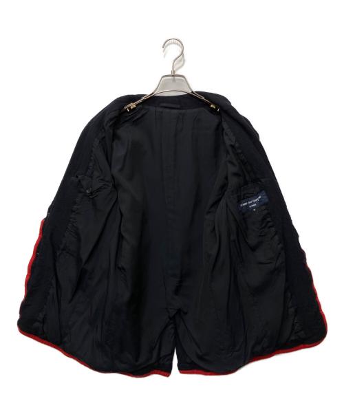 COMME des GARCONS HOMME（コムデギャルソン オム）COMME des GARCONS HOMME (コムデギャルソン オム) テーラードジャケット ネイビー サイズ:Sの古着・服飾アイテム