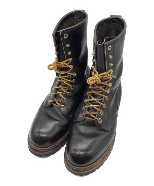 RED WING（レッドウィング）RED WING (レッドウィング) ロガーブーツ ブラック サイズ:75の古着・服飾アイテム