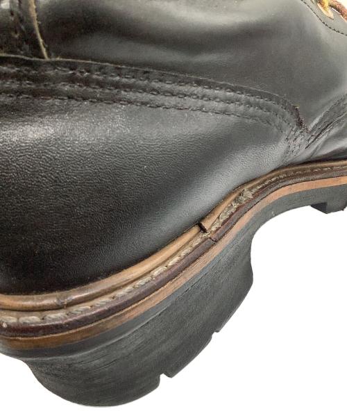 RED WING（レッドウィング）RED WING (レッドウィング) ロガーブーツ ブラック サイズ:75の古着・服飾アイテム