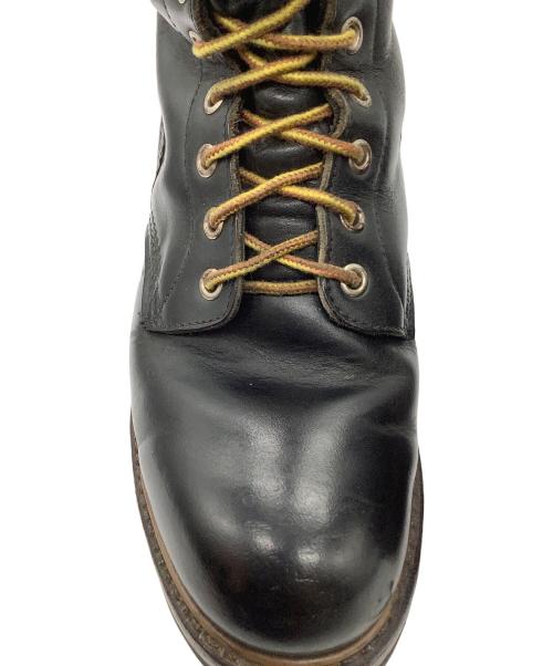 RED WING（レッドウィング）RED WING (レッドウィング) ロガーブーツ ブラック サイズ:75の古着・服飾アイテム