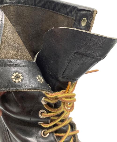 RED WING（レッドウィング）RED WING (レッドウィング) ロガーブーツ ブラック サイズ:75の古着・服飾アイテム