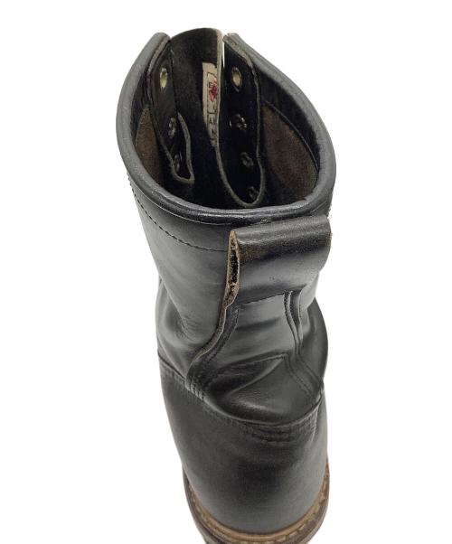 RED WING（レッドウィング）RED WING (レッドウィング) ロガーブーツ ブラック サイズ:75の古着・服飾アイテム