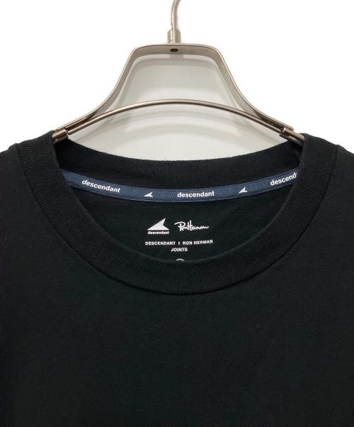 DESCENDANT（ディセンダント）DESCENDANT (ディセンダント) Ron Herman (ロンハーマン) 半袖Tシャツ ブラック サイズ:3の古着・服飾アイテム
