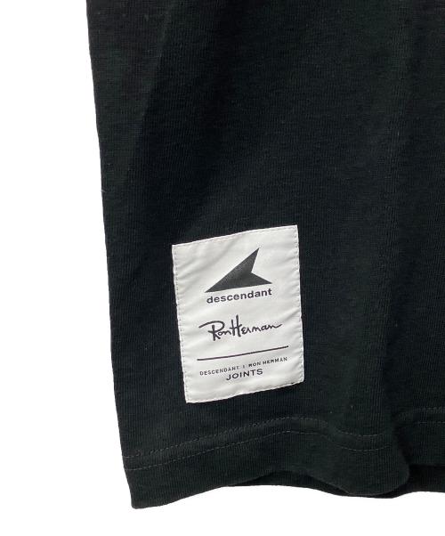 DESCENDANT（ディセンダント）DESCENDANT (ディセンダント) Ron Herman (ロンハーマン) 半袖Tシャツ ブラック サイズ:3の古着・服飾アイテム