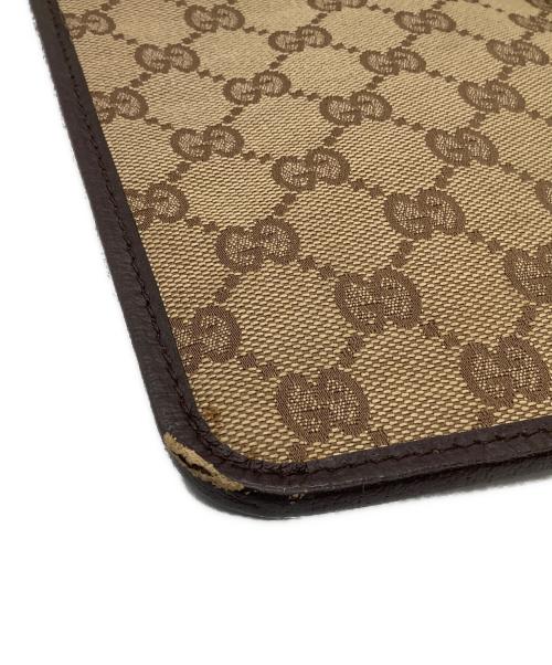 GUCCI（グッチ）GUCCI (グッチ) ショルダーバッグ ブラウン×ベージュの古着・服飾アイテム