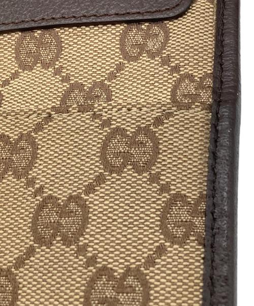 GUCCI（グッチ）GUCCI (グッチ) ショルダーバッグ ブラウン×ベージュの古着・服飾アイテム