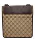 GUCCI (グッチ) ショルダーバッグ ブラウン×ベージュ：40000円