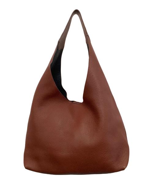 JIL SANDER（ジルサンダー）JIL SANDER (ジルサンダー) ショルダーバッグ ブラウンの古着・服飾アイテム