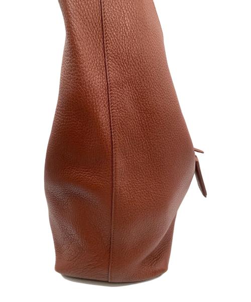 JIL SANDER（ジルサンダー）JIL SANDER (ジルサンダー) ショルダーバッグ ブラウンの古着・服飾アイテム
