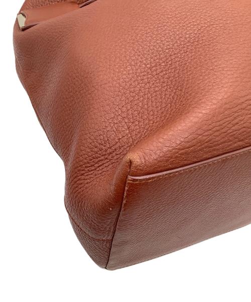 JIL SANDER（ジルサンダー）JIL SANDER (ジルサンダー) ショルダーバッグ ブラウンの古着・服飾アイテム