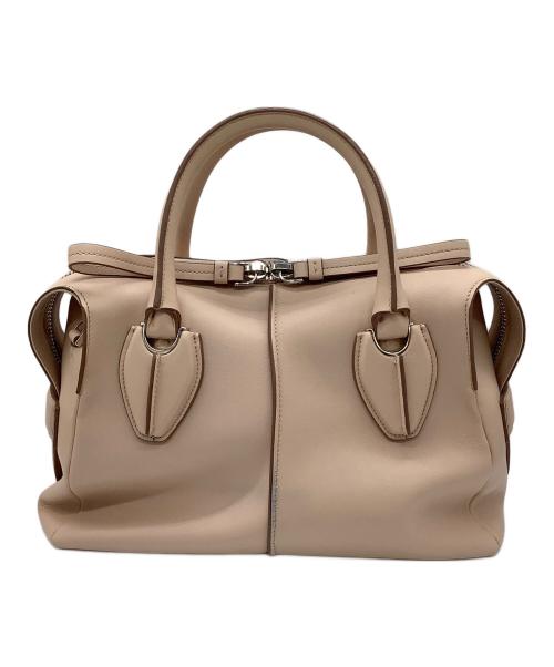 TOD'S（トッズ）TOD'S (トッズ) D-styling Bag Small　2WAYバッグ ベージュの古着・服飾アイテム