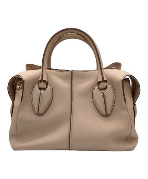 TOD'S（トッズ）TOD'S (トッズ) D-styling Bag Small　2WAYバッグ ベージュの古着・服飾アイテム