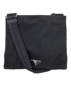 【美品】PRADA プラダ ナイロン ショルダーバッグ PRADA プラダ ショルダーバッグ ナイロン ブラック レディース 中古