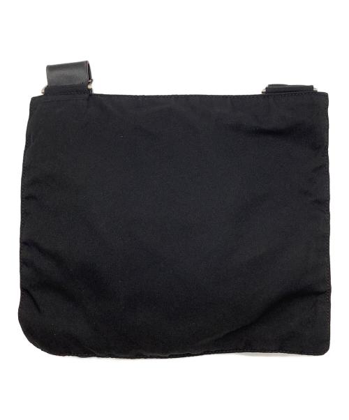 PRADA（プラダ）PRADA (プラダ) ナイロンショルダーバッグ ブラックの古着・服飾アイテム