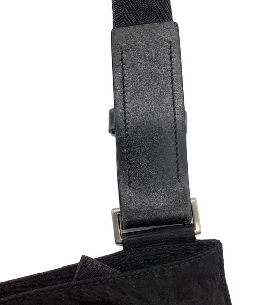 PRADA（プラダ）PRADA (プラダ) ナイロンショルダーバッグ ブラックの古着・服飾アイテム