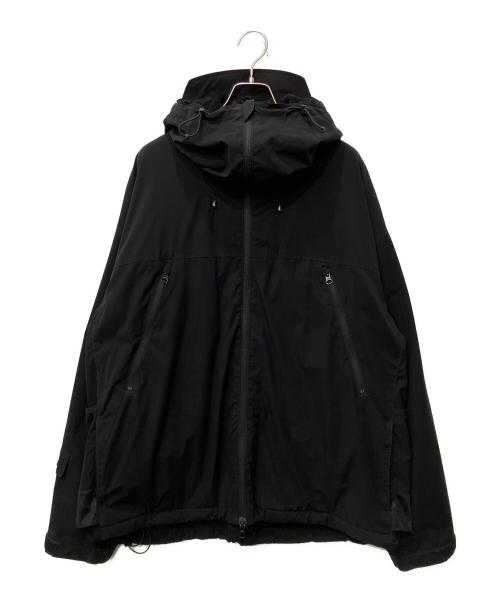 PAPERSKY（ペーパースカイ）PAPERSKY (ペーパースカイ) フードブルゾン ブラック サイズ:Lの古着・服飾アイテム