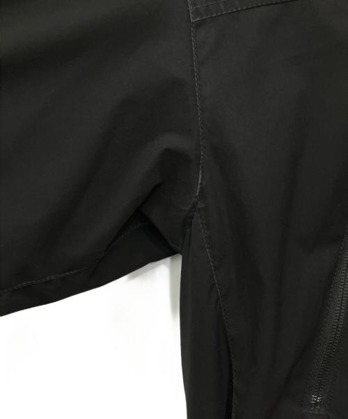 PAPERSKY（ペーパースカイ）PAPERSKY (ペーパースカイ) フードブルゾン ブラック サイズ:Lの古着・服飾アイテム