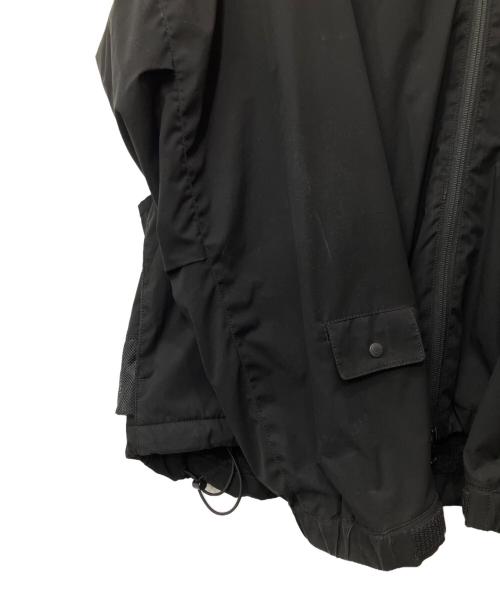 PAPERSKY（ペーパースカイ）PAPERSKY (ペーパースカイ) フードブルゾン ブラック サイズ:Lの古着・服飾アイテム